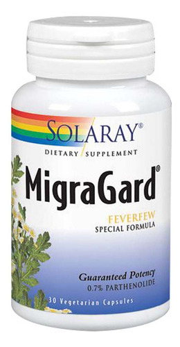 Migragard 60 Cápsulas Da Solaray