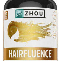 Hairfluence 60 Cápsulas Vegetarianas Da Zhou Nutrition