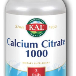 Citrato De Cálcio 1000 180 Comprimidos Por Kal