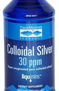 Prata Coloidal 30 Ppm 16 Onças Da Trace Minerals