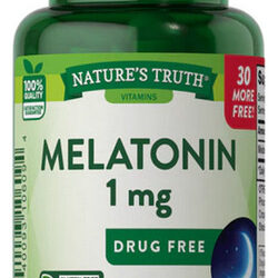 Melatonina 1 Mg 180 Comprimidos Da Nature's Truth