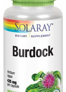 Raiz De Bardana 425 Mg 100 Cápsulas Da Solaray
