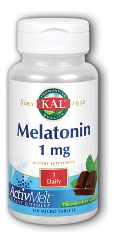 Melatonina Activmelt 1 Mg (120 Unidades), Por Kal