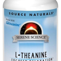 L-theanine 200 Mg 120 Caps By Source Naturals