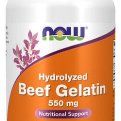 Gelatina De Carne Bovina Hidrolisada 550 Mg 200 Cápsulas Da