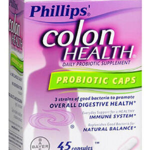 Phillips Colon Health Capsules 45 Caps By Bayer