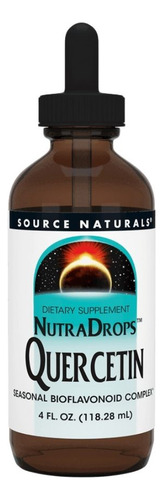 Quercetin Nutra Drops 4 Oz By Source Naturals