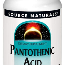 Pantothenic Acid 100 Mg 250 Tabs By Source Naturals