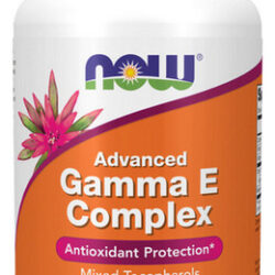 Géis Advanced Gamma E Complex 120 Da Now Foods