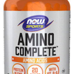 Amino Complete 120 Cápsulas Da Now Foods