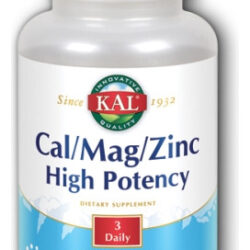 Cal/mag/zinc De Alta Potência 100 Comprimidos Da Kal