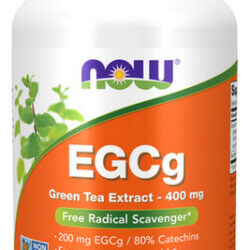 Extrato De Chá Verde Egcg 400 Mg 180 Cápsulas Da Now Foods