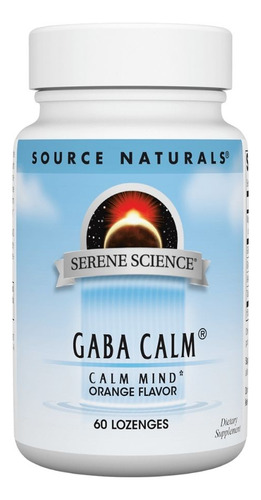 Gaba Calm 60 Tabs By Source Naturals