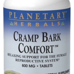 Cramp Bark Comfort 60 Tabs By Planetary Herbals