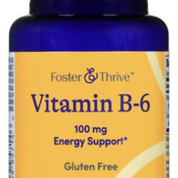Vitamin B-6 100 Mg 100 Tabs By Foster And Thrive