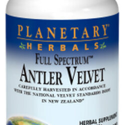 Full Spectrum Antler Velvet 60 Tabs By Planetary Herbals