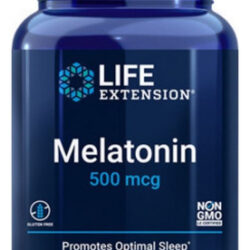 Melatonin 500 Mcg 200 Vcaps By Life Extension