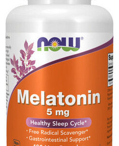 Melatonina 5 Mg 180 Cápsulas | By Now Foods