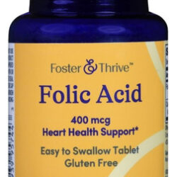 Folic Acid 400 Mcg 250 Tabs By Foster And Thrive