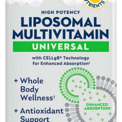 Universal Liposomal Multivitamin 60 Count By Solaray