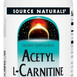 Acetyl L-carnitine 500 Mg 120 Tabs By Source Naturals
