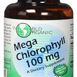 Mega Chlorophyll 100 Mg 120 Cápsulas Da World Organics