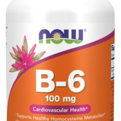 B-6 100 Mg 250 Caps By Now Foods