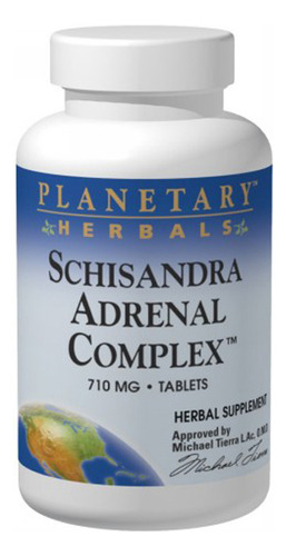 Complexo Adrenal Schisandra 710 Mg 60 Comprimidos Da Planeta