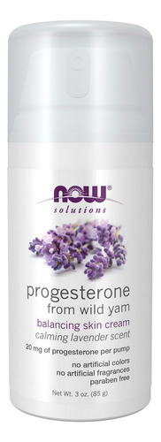Creme De Pele Balanceador De Progesterona Natural Com Lavand