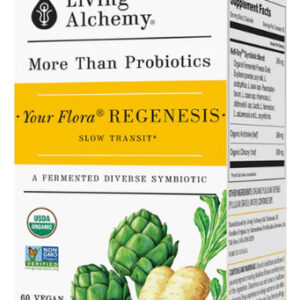A) Probióticos Regenisis Slow Transit & Post Antibióticos 60
