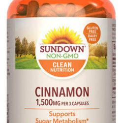 Canela 1500 Mg (200 Unidades), Da Sundown Naturals