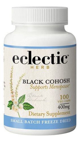 Black Cohosh 370 Mg 100 Cápsulas Da Eclectic Herb