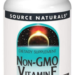 Vitamin E Non-gmo 400 Iu 120 Tabs By Source Naturals
