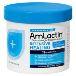 Creme Restaurador Rapid Relief De 12 Onças Da Amlactin