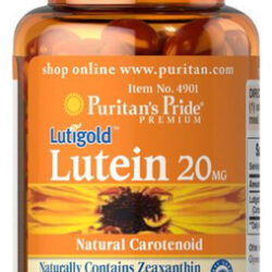 Luteína Com Zeaxantina 20 Mg 60 Cápsulas Gelatinosas Da Puri