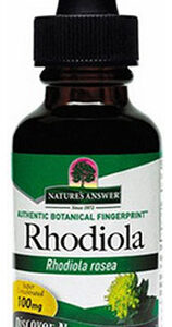 Rhodiola Sem Álcool, 1 Onça Da Nature's Answer