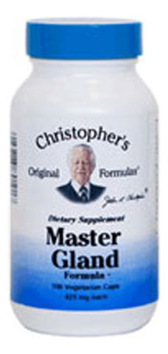 Master Gland Formula 100 Vegicaps Do Dr. Christophers Formul