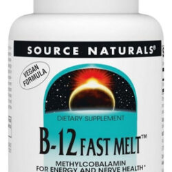 Methylcobalamin Fast Melt 60 Tabs By Source Naturals