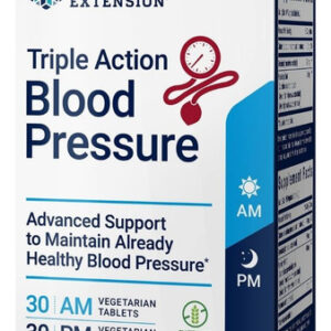Triple Action Blood Pressure 60 Tabs By Life Extension