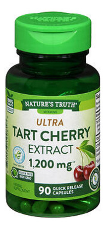 Cápsulas De Liberação Rápida Ultra Tart Cherry 1200 Mg 90 Cá