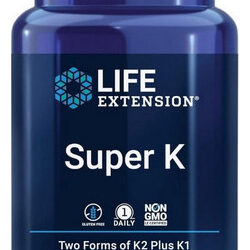 Super K 90 Cápsulas Gelatinosas Da Life Extension