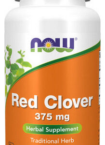 Trevo Vermelho 375 Mg 100 Cápsulas Da Now Foods