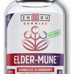 Elder-mune 60 Vegan Gummines By Zhou Nutrition