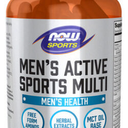Géis Multi 90 Para Esportes Ativos Masculinos Da Now Foods