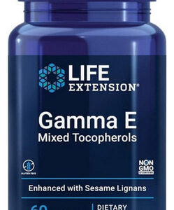 Tocoferóis Mistos Gamma E 60 Cápsulas Gelatinosas Da Life Ex