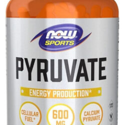 Piruvato 600 Mg 100 Cápsulas Da Now Foods