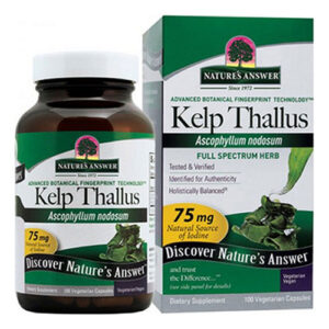 Kelp Thallus 100 Caps By Nature's Answer