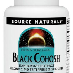 Black Cohosh Extract 120 Tabs By Source Naturals