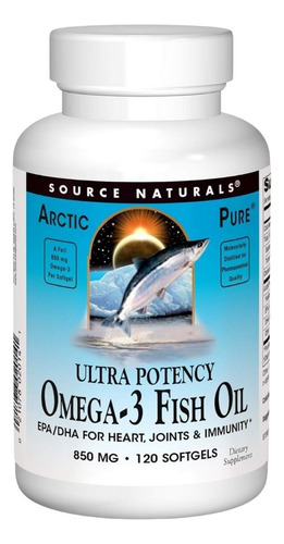 Arcticpure Ultra Potency 120 Softgels By Source Naturals