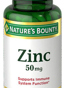 Zinco Quelatado Natures Bounty 50 Mg 100 Unidades Da Nature'